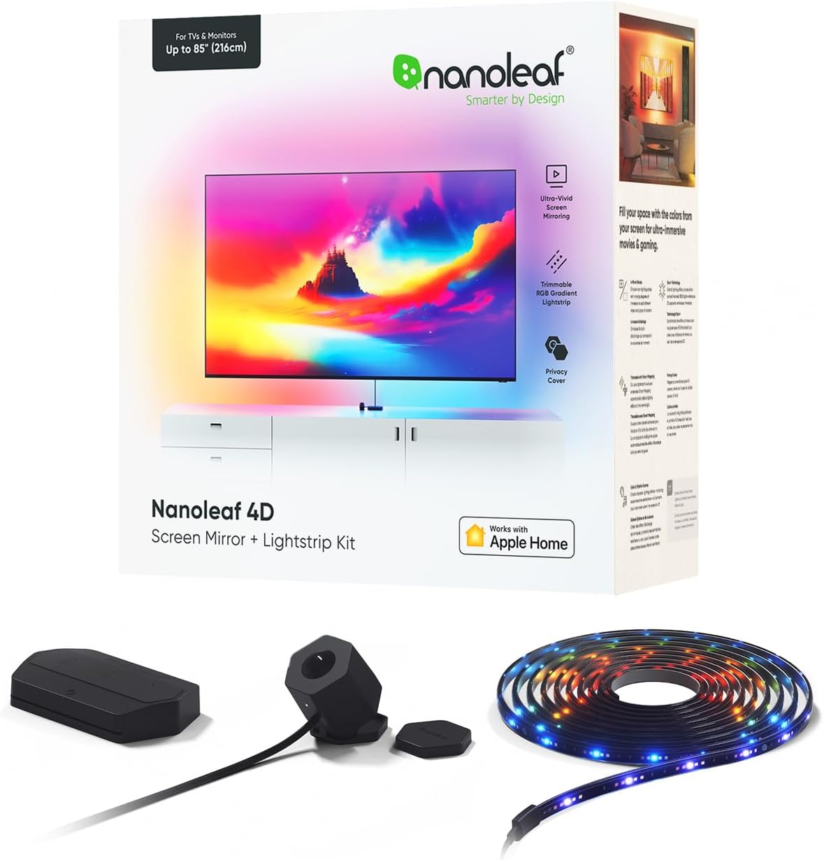Nanoleaf 4D Screen Mirror + Lightstrip Kit